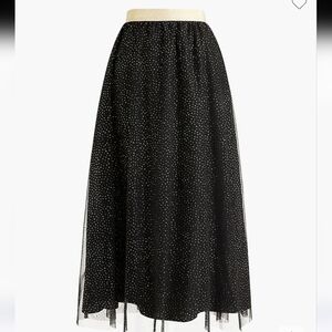 Jcrew gold dots skirt